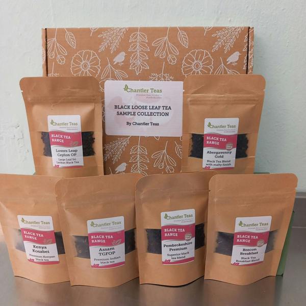 Chantler Teas Black Loose Leaf Tea Sample Collection