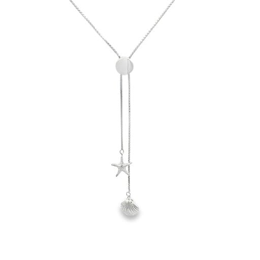 Reeves & Reeves Seashell Slider Necklace