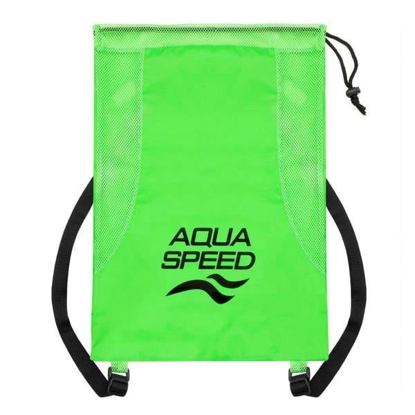 Aqua Speed Large Mesh Pool Backpack | Ventilated Bag for Wet Gear Storage