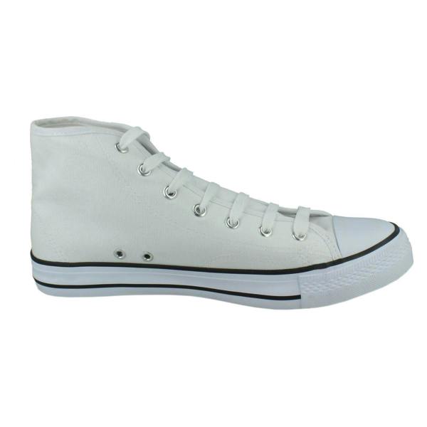 Spot On Mens Spot On Hi-Top Canvas Boots A2188