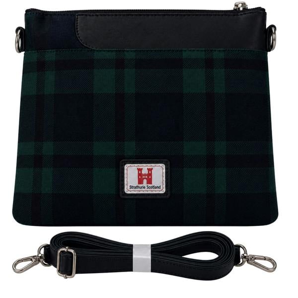 Strathurie Tweed Crossbody Bag with Adjustable Shoulder Strap