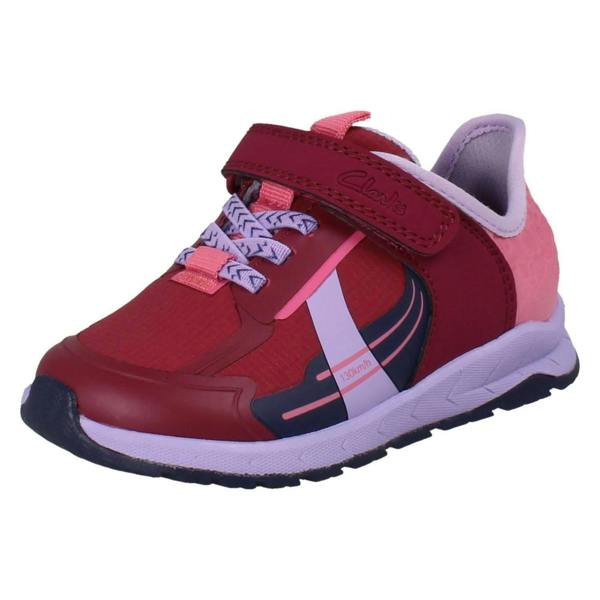 Clarks Kids Clarks Playprints Colour-Pop Cheetah Sporty Trainers Selva Lane