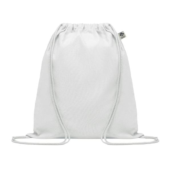 MidOcean Yuki Organic Cotton Drawstring Bag - White - 