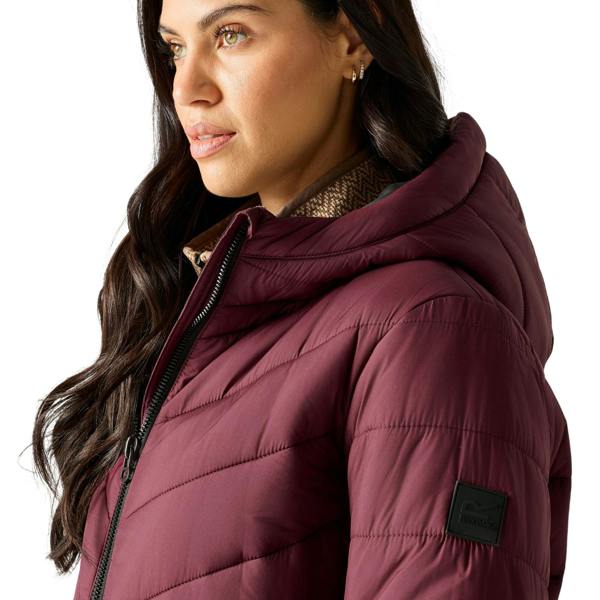 Regatta Womens/Ladies Adela Padded Jacket - Burgundy - 