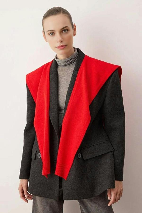 WOVCOR Sweater-Look Knit Shawl