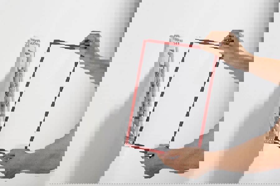 Durable SHERPA WALL 10 Display Panel Document Split Flap Index | A4 Colour Coded