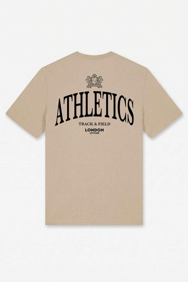 London Attitude Athletics Premium Graphic T-Shirt in Black Print