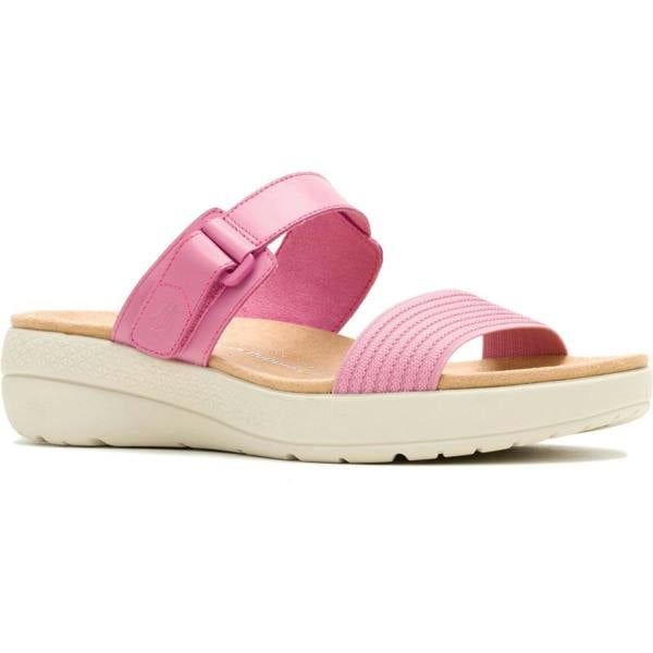 Hush Puppies Hush Puppies BREATHE GORE SLIDE Womens Cross Strap Sandals Rose