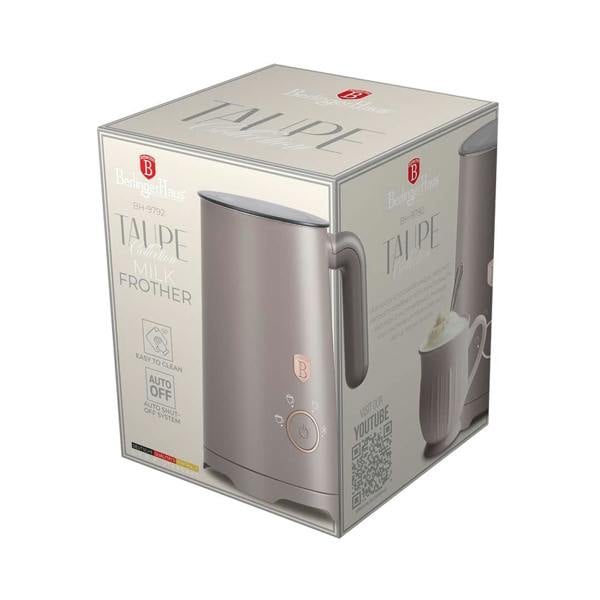 4 in 1 Milk Frother – Berlinger Haus BH9792 | Taupe