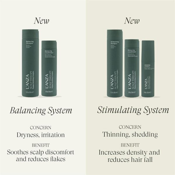 L'Anza Scalp Therapy Stimulating Shampoo 300ml + Koozie