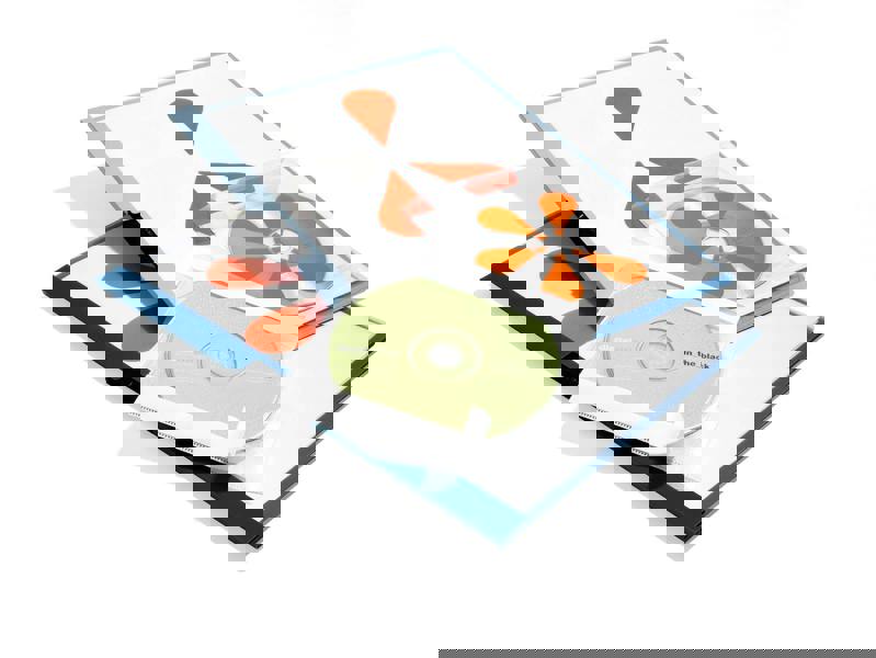 Durable Self Adhesive CD/DVD Pocket Sleeve | 10 Pack | Clear