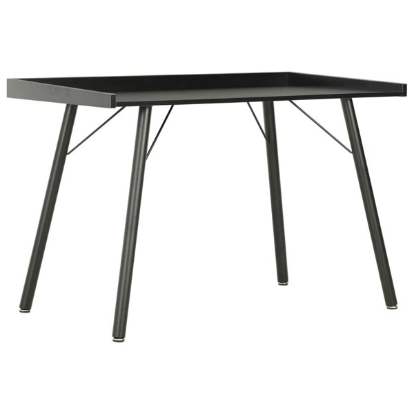 Berkfield Desk Black 90x50x79 cm