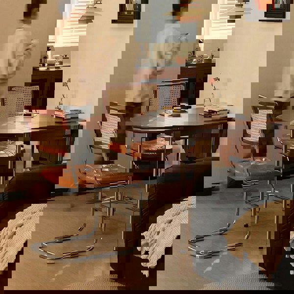 Rit Concept Tsvetkov Foldable Dining Table, Oval, Solid Wood