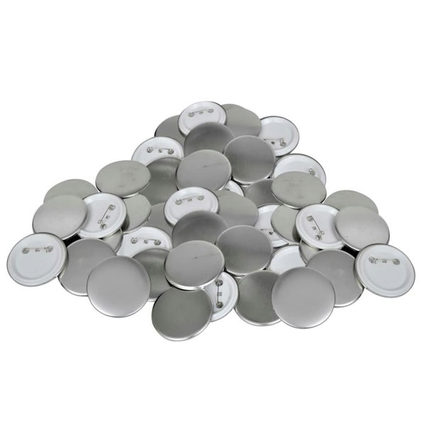 Berkfield 500 pcs PinBack Button Parts 25 mm