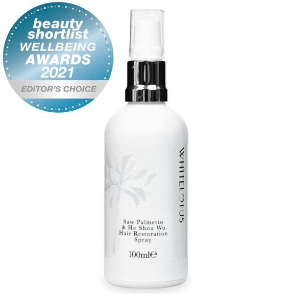 White Lotus Beauty Hair Loss Skin Needling Kit with Derma Stamp, Hair Thickening Spray, Saw Palmetto and He Shou Wu 