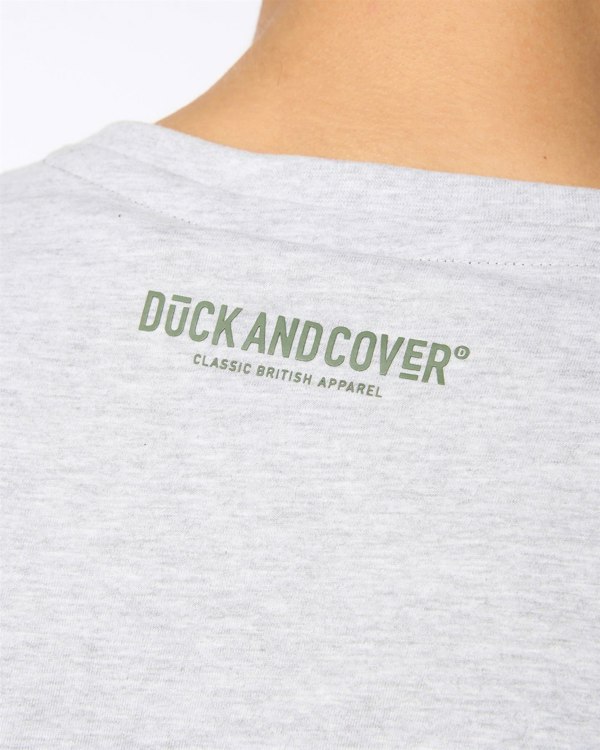 Duck and Cover Deecee T-Shirt - Grey Marl