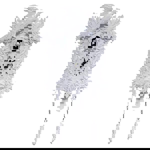 WALPLUS WC2054 - White Vintage Cuckoo Clock