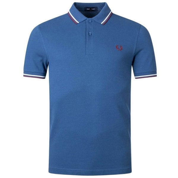 Fred Perry Twin Tipped M3600 R19 Polo Shirt - Blue