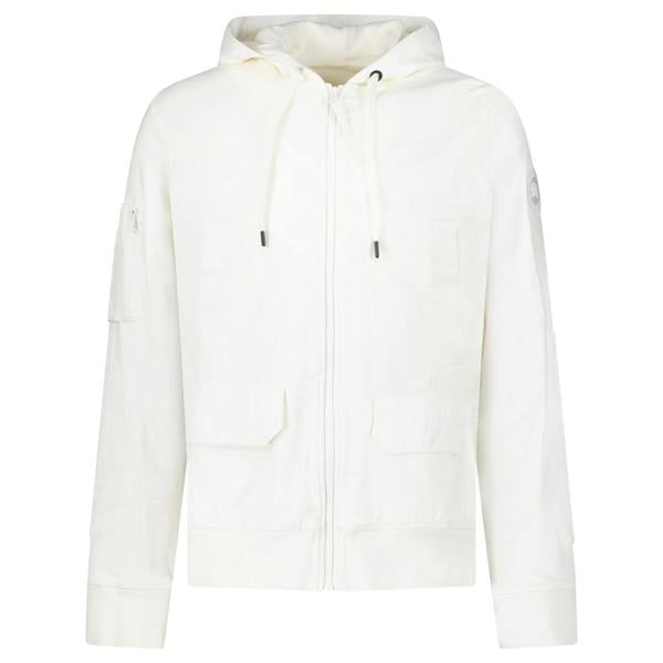 Canada Goose Ferris Full Zip Hoodie White - chancefashionco