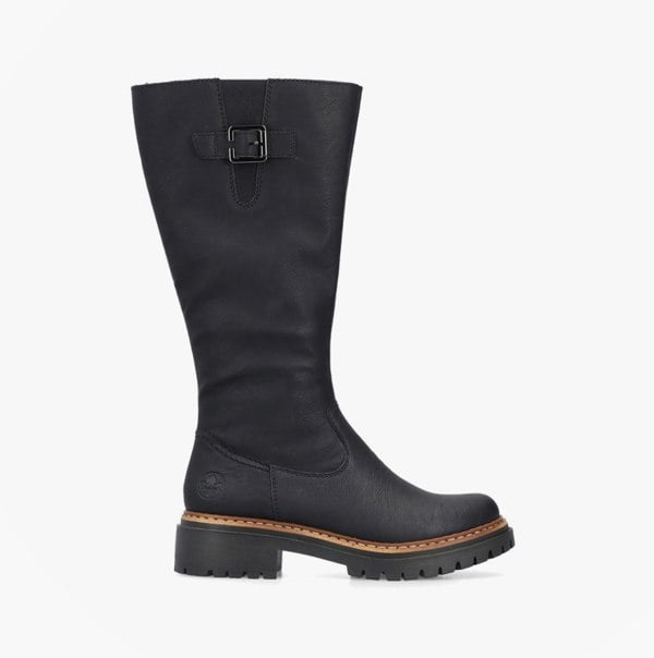 Rieker 72694-00 Womens Boots Black