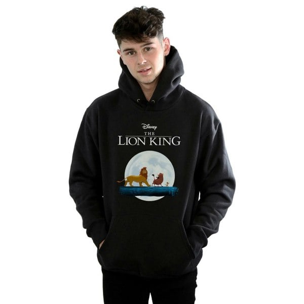 Disney Mens The Lion King Hakuna Matata Walk Hoodie - Black