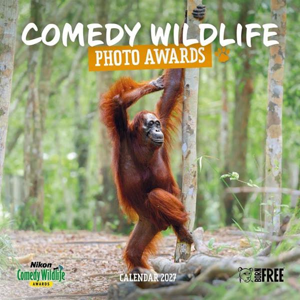 Comedy Wildlife Photography Awards Calendar 2027, Wall Calendars, Month To View, Humour, Gift