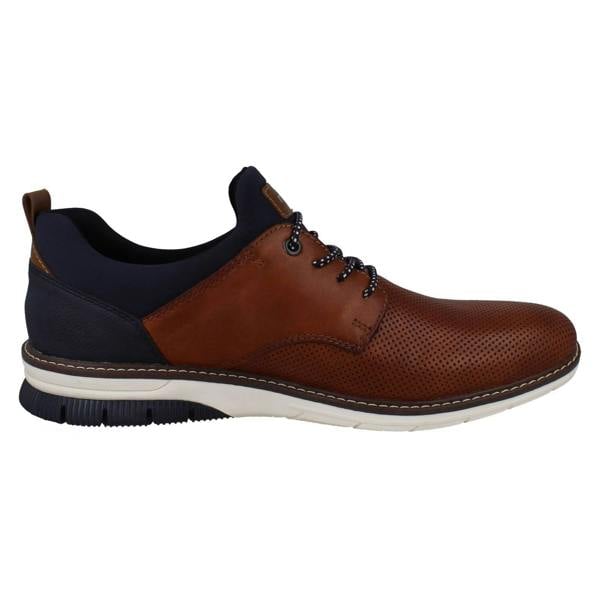 Rieker Mens Rieker Smart Casual Leather Lace Up Shoes 14450