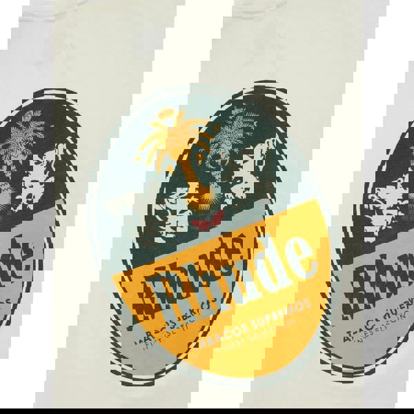 Rhude Tabaco T-Shirt   in  White