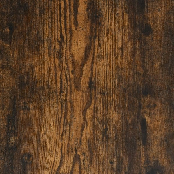 Berkfield Wall Cabinet Smoked Oak 100x36.5x35 cm Engineered Wood