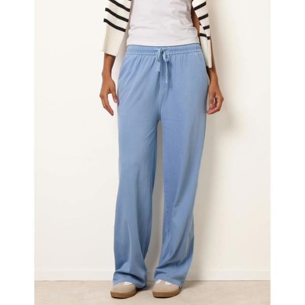 Blue Vanilla Elastic Waist Trousers