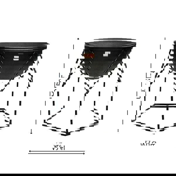 Ivyline Outdoor Buckingham Firebowl