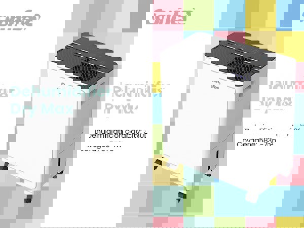 Living and Home 30L/Day Dehumidifier 3.4L Tank Quiet Operation with Drain Hose