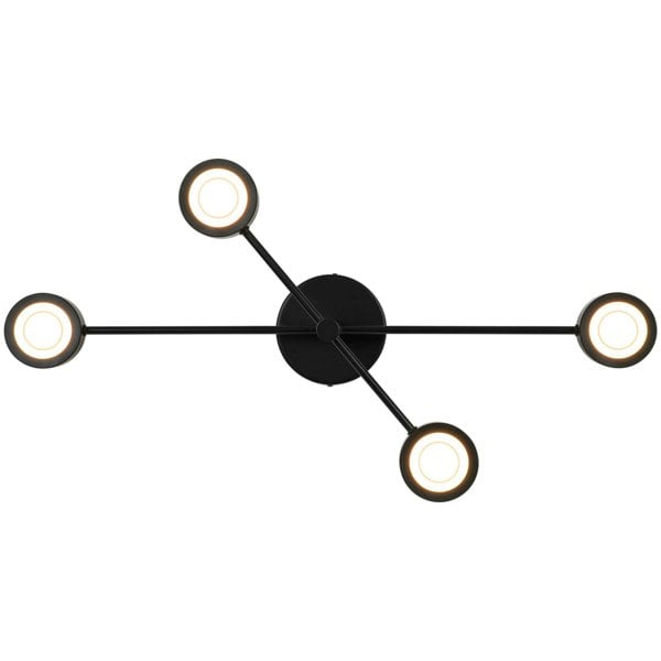 Nordlux Clyde Flex 4-Rail | Spot light | Black