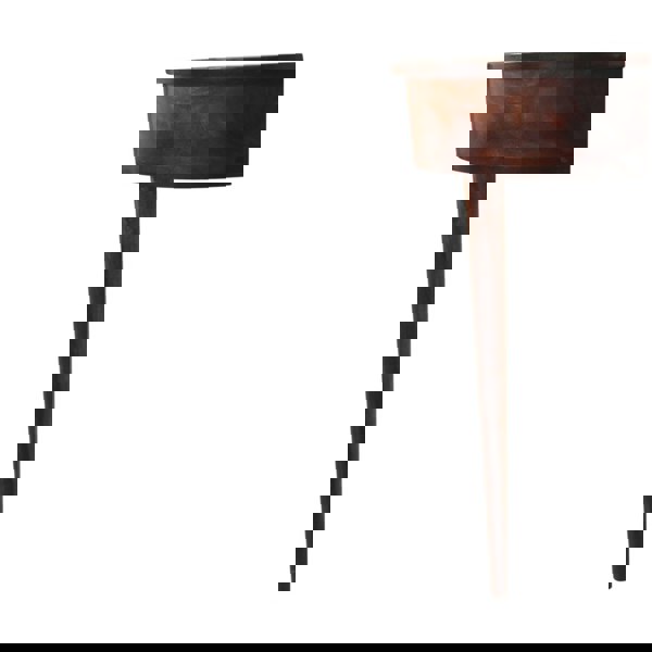 Artisan Furniture Solid Wood Backless Mounted Chestnut Console