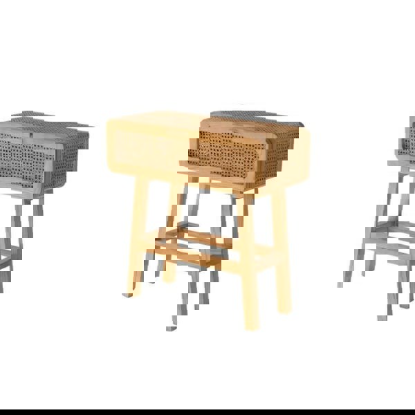 Saul Rattan Side Table, Bedside Table-Weilai Concept-Weilai Concept