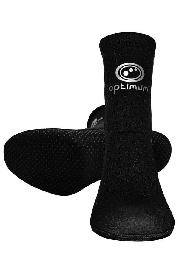 Wetsuit Neoprene Socks – 3mm Anti-Slip, Sizes S-XL - Optimum