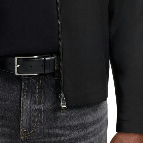BOSS Erman Italian Leather Belt Black