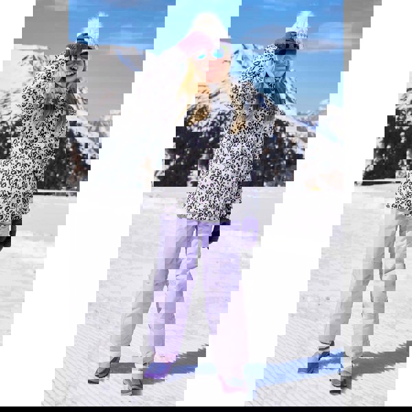 Mountain Warehouse Kids Printed Ski Jacket Set - Dark Purple