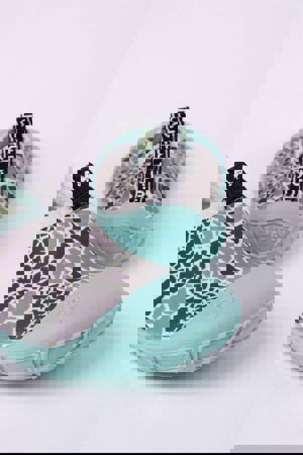 Turtl Kids' Recycled Water Shoes in Aqua & Shell Print