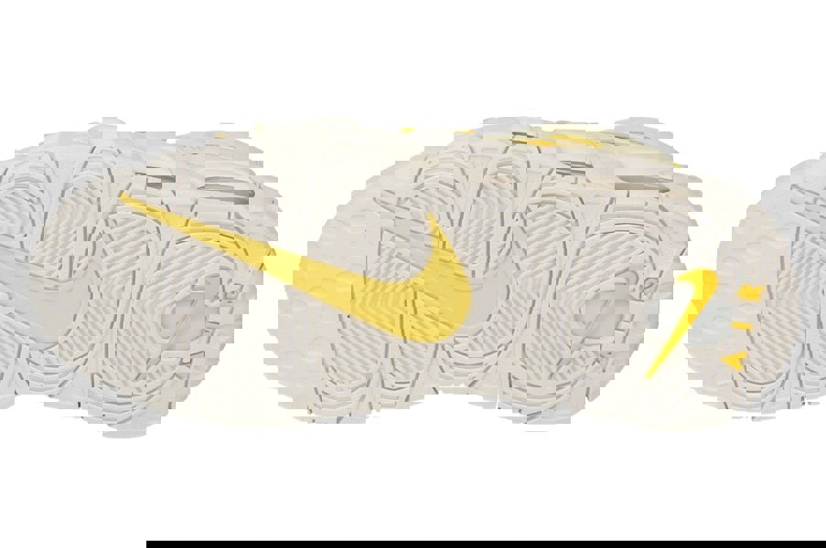 Nike Womens Air More Uptempo Trainers Dm3035  100 - Summit White Opti Yellow 100 - Photo 4