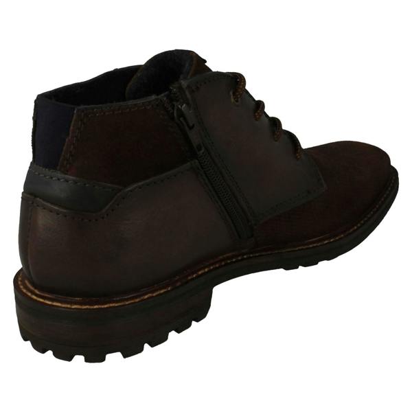 Bugatti Mens Bugatti Stylish Smart Casual Ankle Boots 331-ACC30-3410