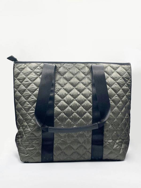 Anton Quilted Nylon Tote Bag - svnx