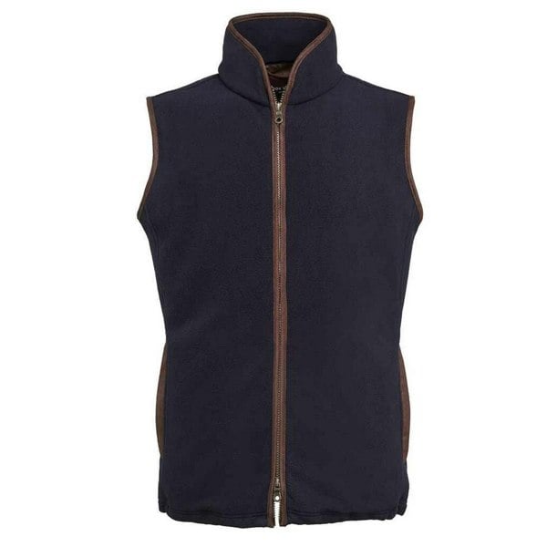 Brook Taverner Unisex Adult Cincinatti Fleece Gilet - Navy