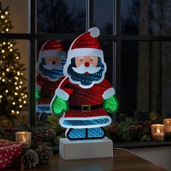 Garden Greatness Discover Festive Santa Infinity Light