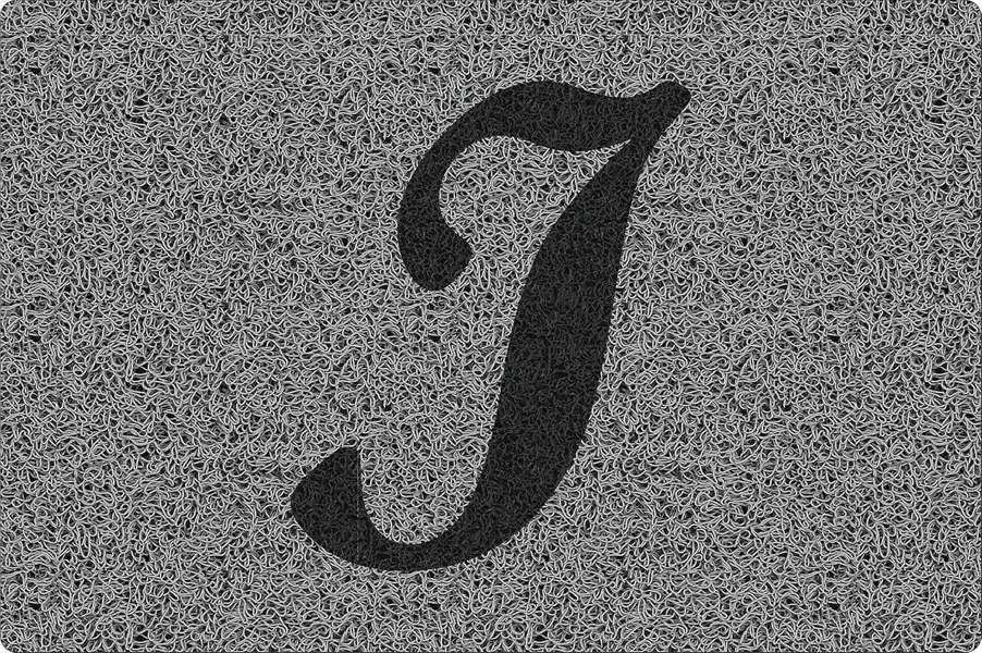 Nicoman Personalised Monogrammed Initial Letter Doormat 60 x 40cm
