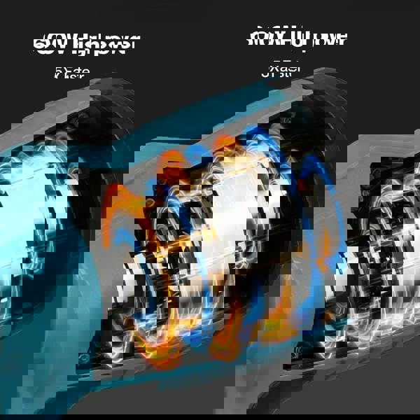 Traderight Cordless Paint Sprayer 18V Electric Spray Gun 1000ml HVLP 6 Nozzles