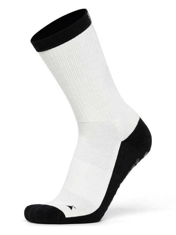 Base 33 Crew Grip Socks - Coconut Ebony