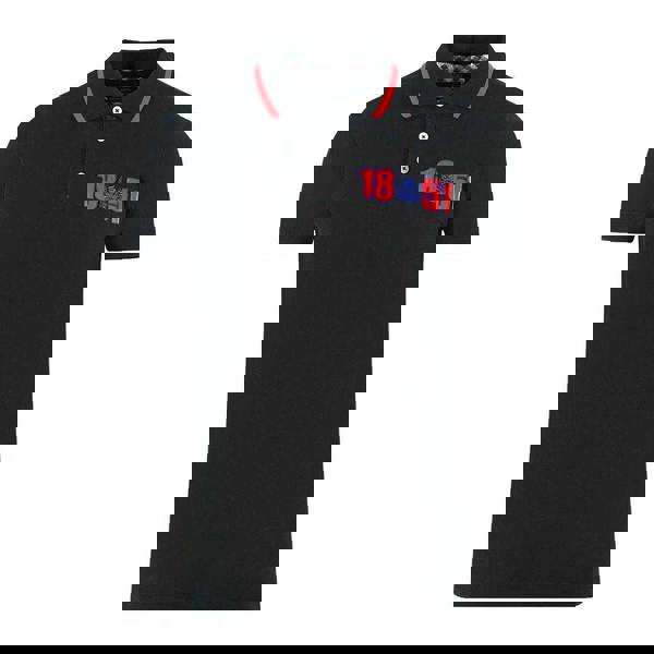 Aquascutum Unisex Adult London 1851 Polo Shirt - Black