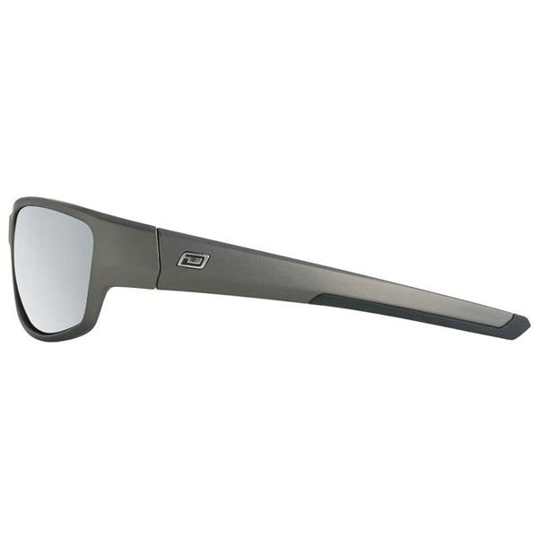 Dirty Dog CHAIN - Matte Dark Grey with Silver Mirror Lens