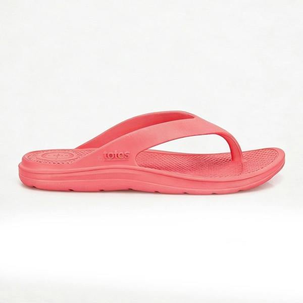 Totes Sol Bounce SOL BOUNCE 0350 Toe-Post Sandals   in  Pink